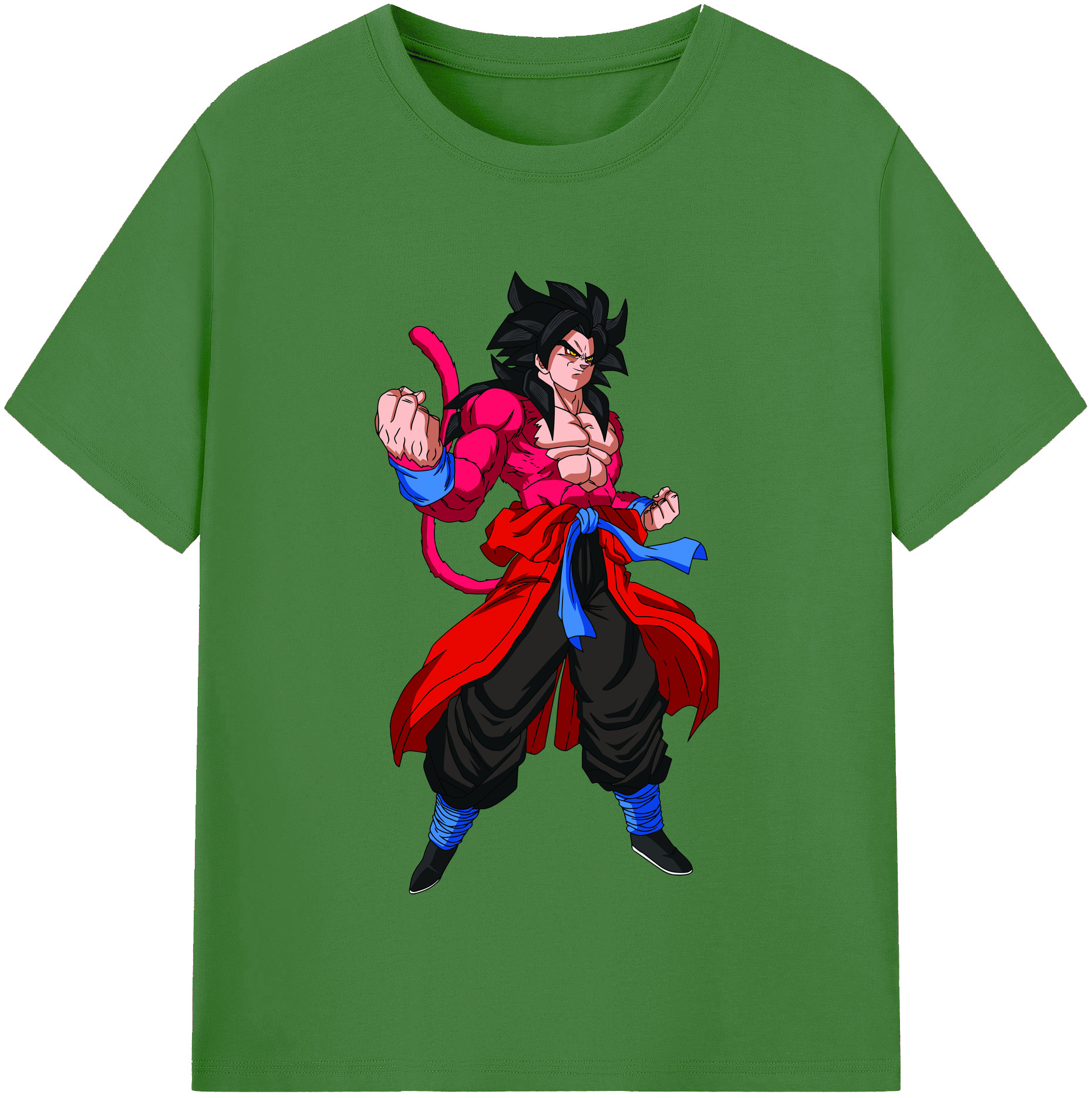 （画像用） ドラゴンボール 孫悟空（そん ごくう）Son Goku カカロット DRAGON BALL Kakarotto レディースカジュアルプリントTシャツ（綿100％）